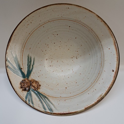 #260244 Bowl  Sand with Pine Cone 12x4 $32 at Hunter Wolff Gallery
